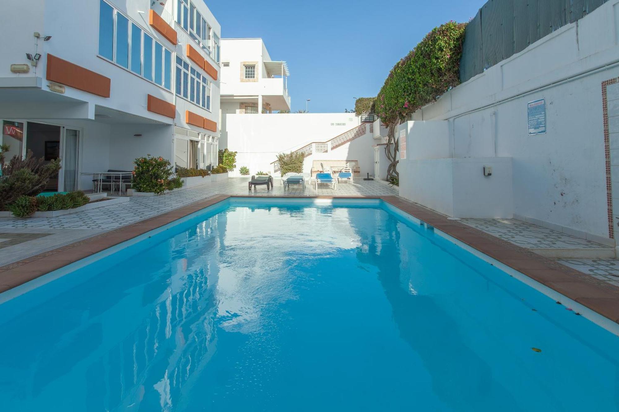 Apartamento Con Terraza Y Piscina En Playa Del Ing Playa del Ingles  Exterior foto